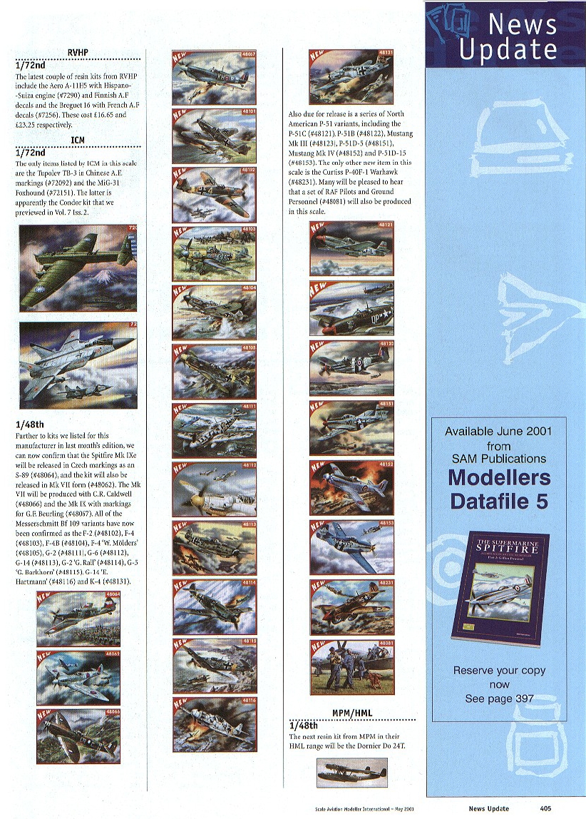 Scale Aviation Modeller International 2001-05